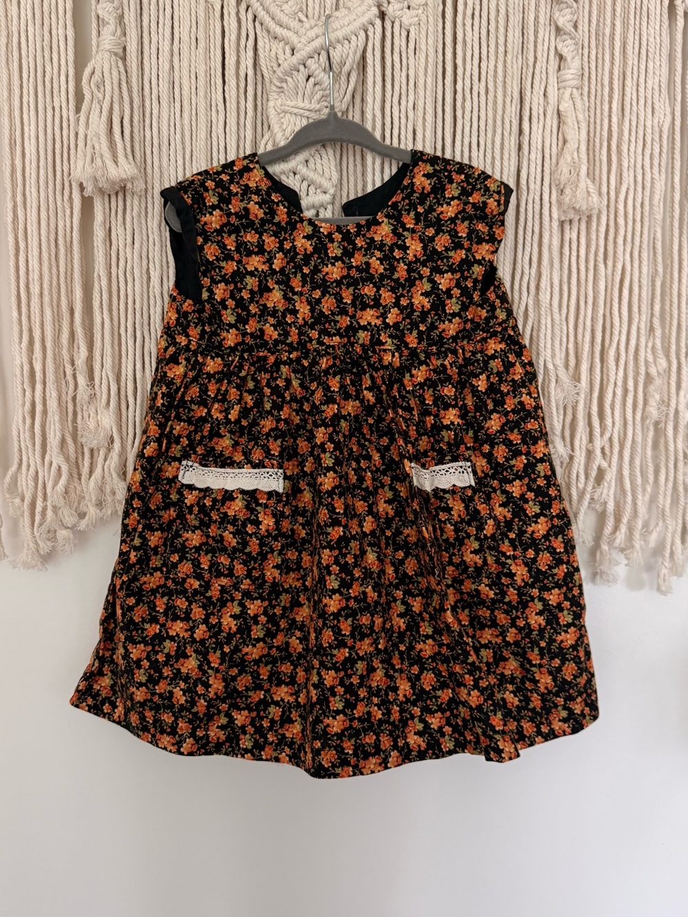 Toddler Fall Floral Dress
